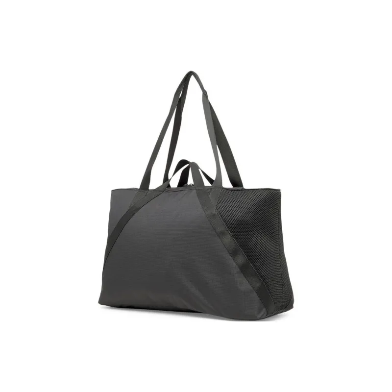 PUMA Polyester Regular Tote Bag Shopping Bag One Shoulder Crossbody Portable Travel Bag 27L Unisex Black-1