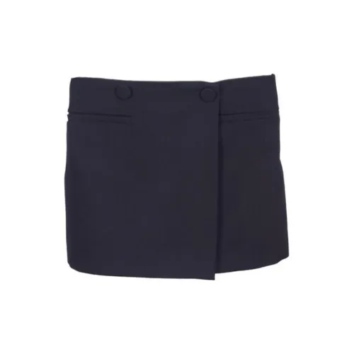 Valentino Casual Short Skirts Women's Black