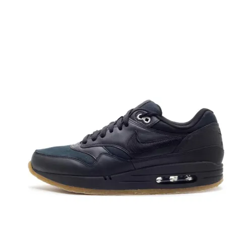 Nike Air Max 1 Running Shoes Men Low-Top Black