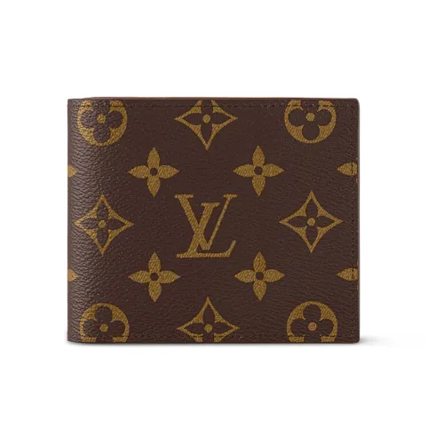 LOUIS VUITTON Marco Wallet Monogram Brown