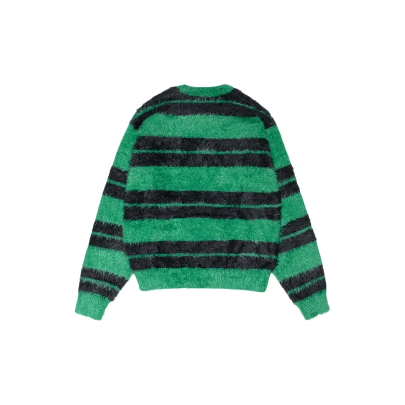 Stussy Hairy Stripe Crew Sweater-6