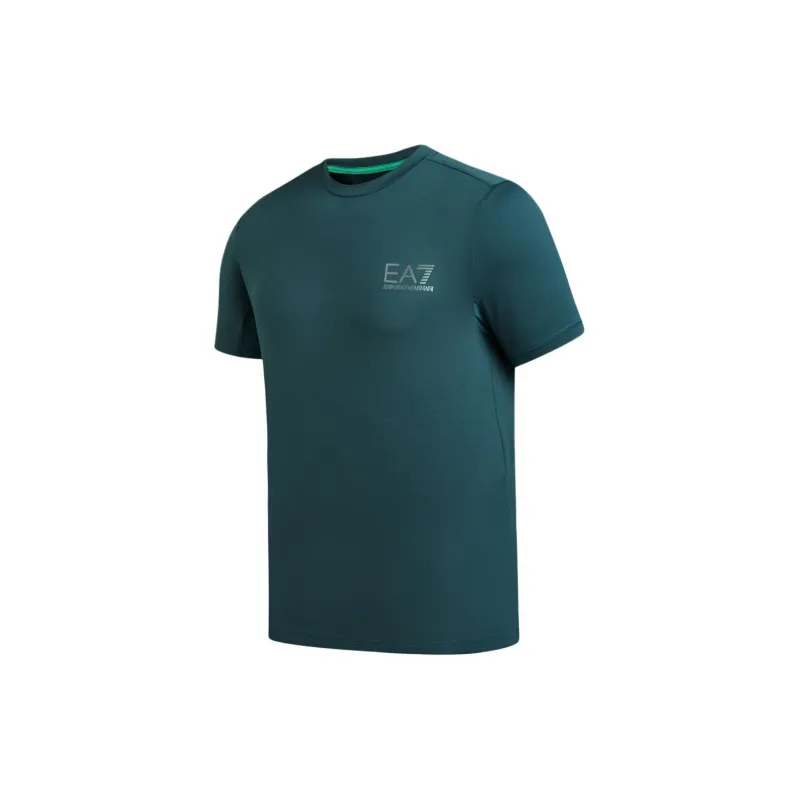 EMPORIO ARMANI EA7 SS24 T Shirt Men's Green-2