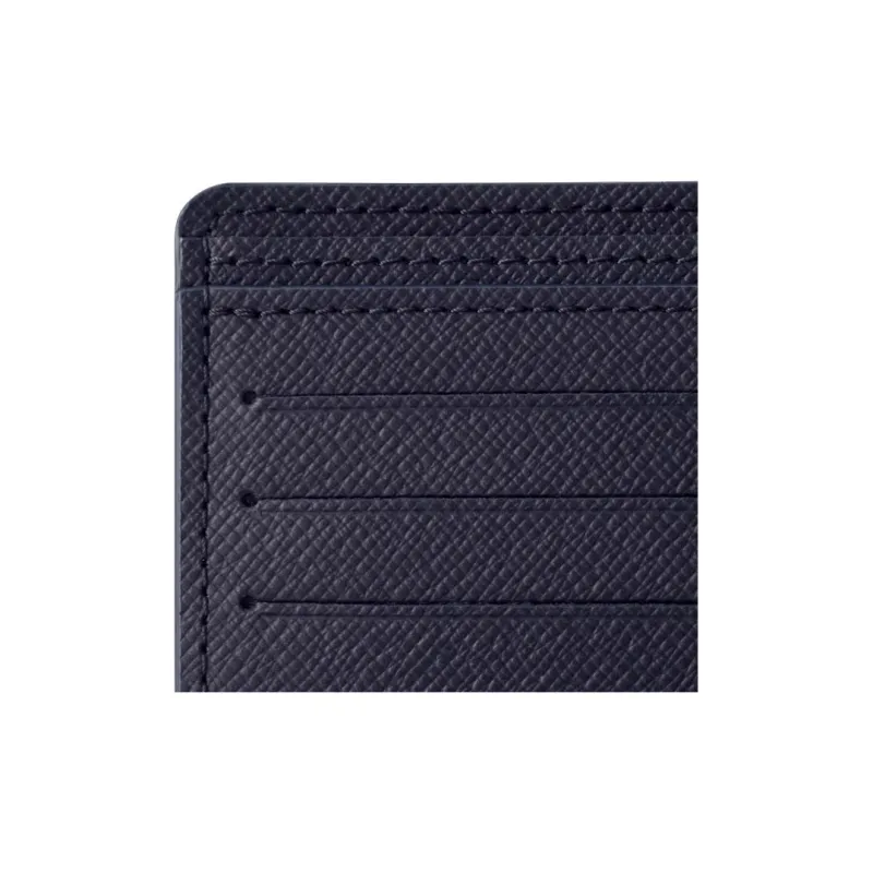 LOUIS VUITTON Multiple Wallet Ink Blue-4