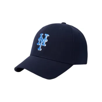 MLB Polyester, Polyurethane, Cotton Baseball Caps Unisex Blue