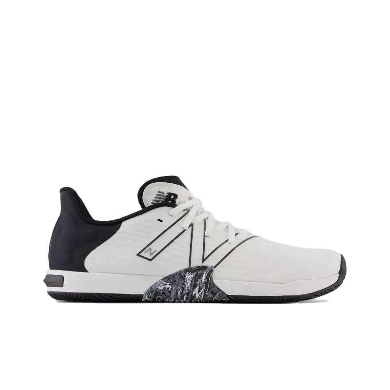 New Balance NB Minimus Cushioned Slip Resistant Low Top Training Shoes Men's White Black-1