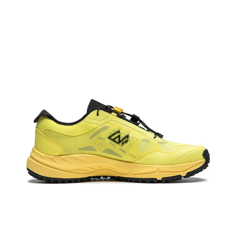 LiNing Yijie Lite V3 Cushioning Slip Resistant Low Top Hiking Shoes Men's Yellow Black-1