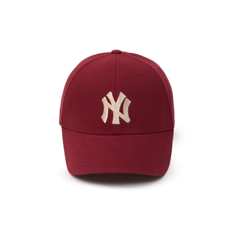 MLB Cotton, Polyester, Polyurethane Baseball Caps Unisex Red-2