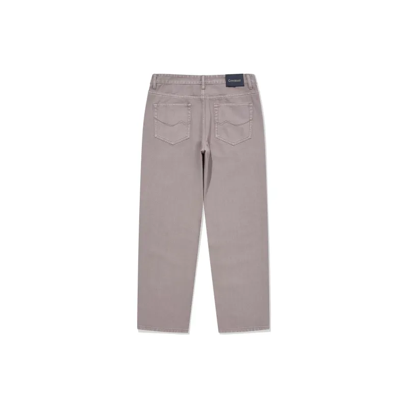 COVERNAT SS24 Jeans Men's Gray Pink-1