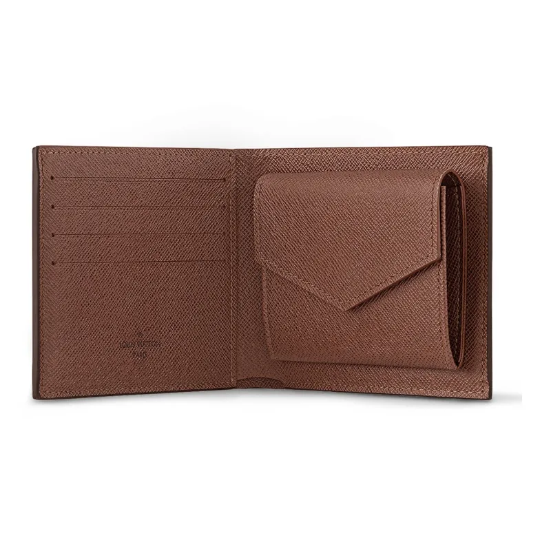 LOUIS VUITTON Marco Wallet Monogram Brown-2