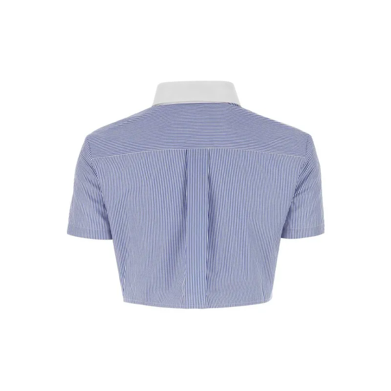 MIU MIU SS24 Shirt Women's Blue-1
