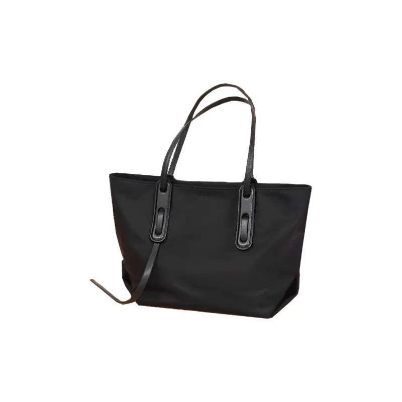 Marino Orlandi Fabric Tote Shoulder Bag Handbag Large Size Women's Black-2