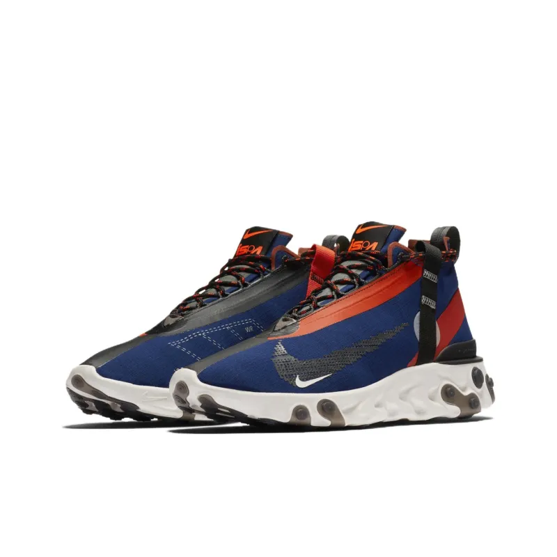 Nike React Runner Mid Wr Ispa Blue Void Team Orange-3