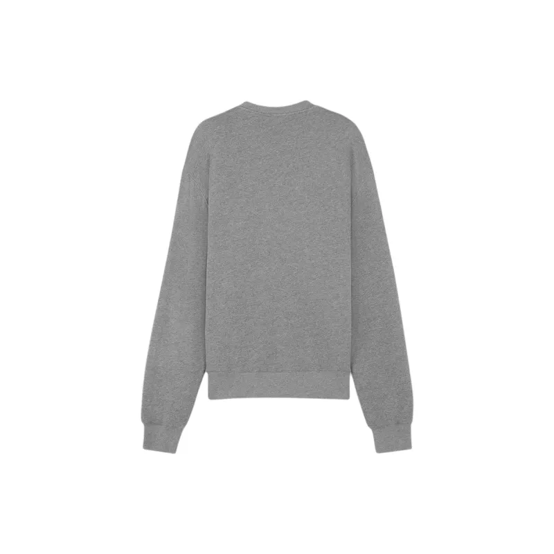 Maison Kitsune Fox Head Patch Crewneck Sweatshirt-1