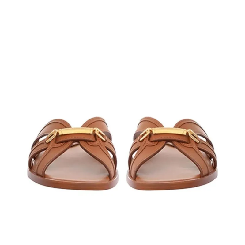Zimmermann Prisma Leather Sandals-3