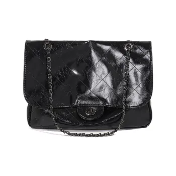 HAWA PU Tote Shoulder Bag Hobo Bag Women's Black/Brown/Ecru