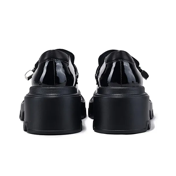SELAIYA Loafers 6.5cm Women's Black-4
