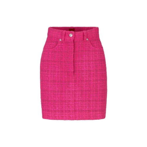 HUGO BOSS Casual Short Skirts Women's Pink