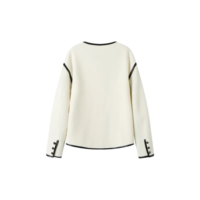 GREEN BELT Coats Women's Oak White-1
