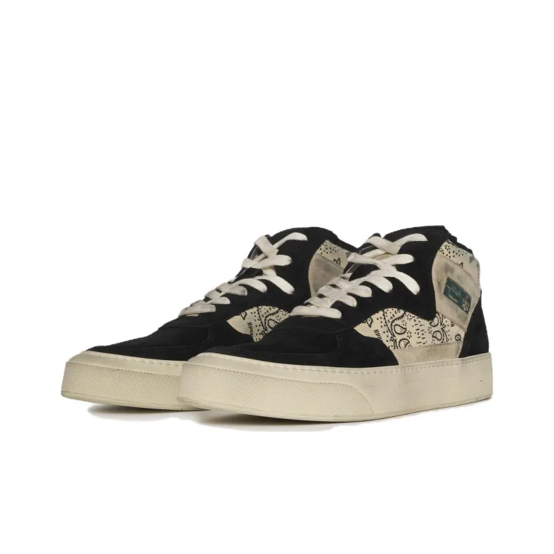 RHUDE Cabriolets 'Bandana - Black Cream'-3