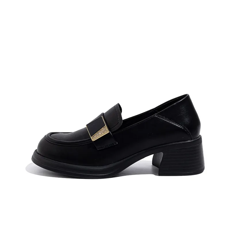 DAPHNE Loafers Women's Black/Beige-0
