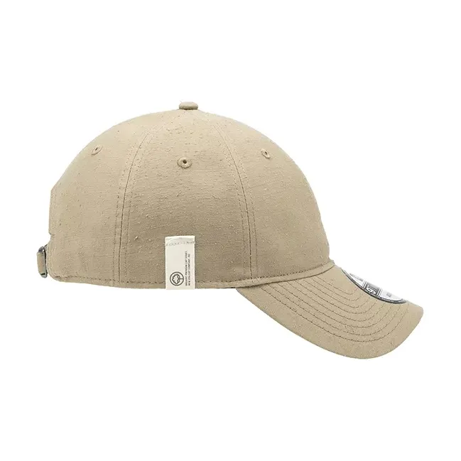 New Era Organic Cotton Baseball Caps Unisex Khaki-4