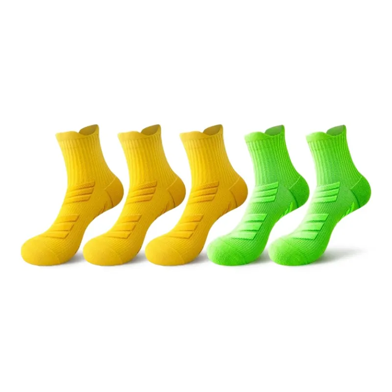 LUOLIAN Mid Calf Socks Unisex 5 Pack-20