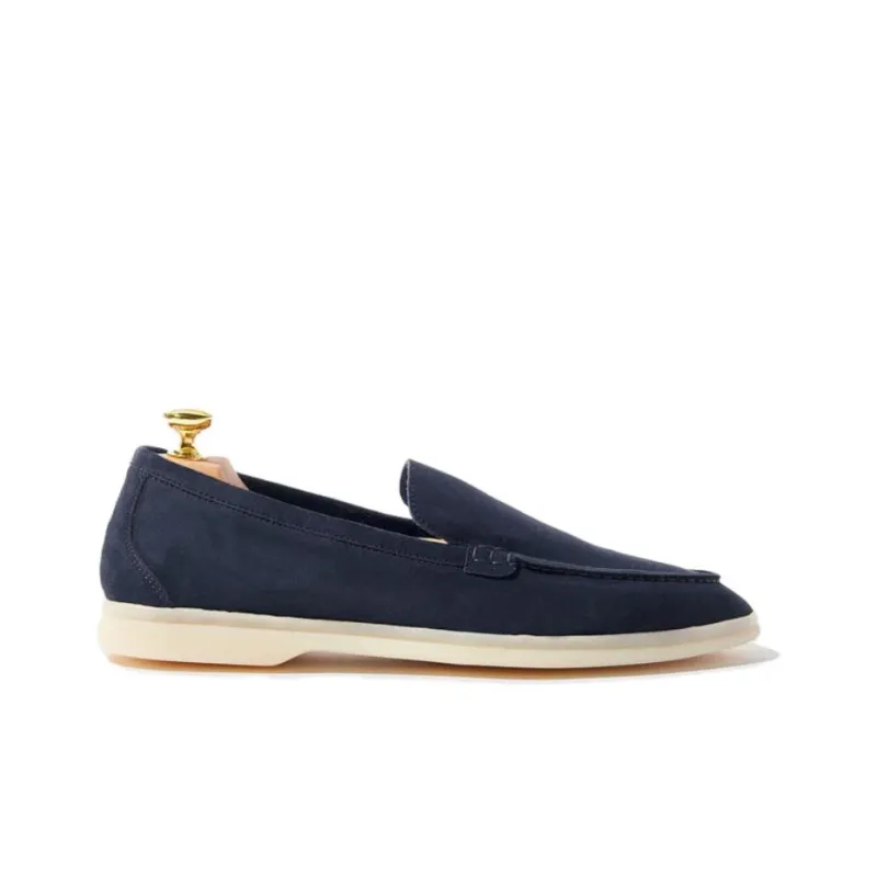 SCAROSSO Ludovico Round Toe Slip On Loafers-1