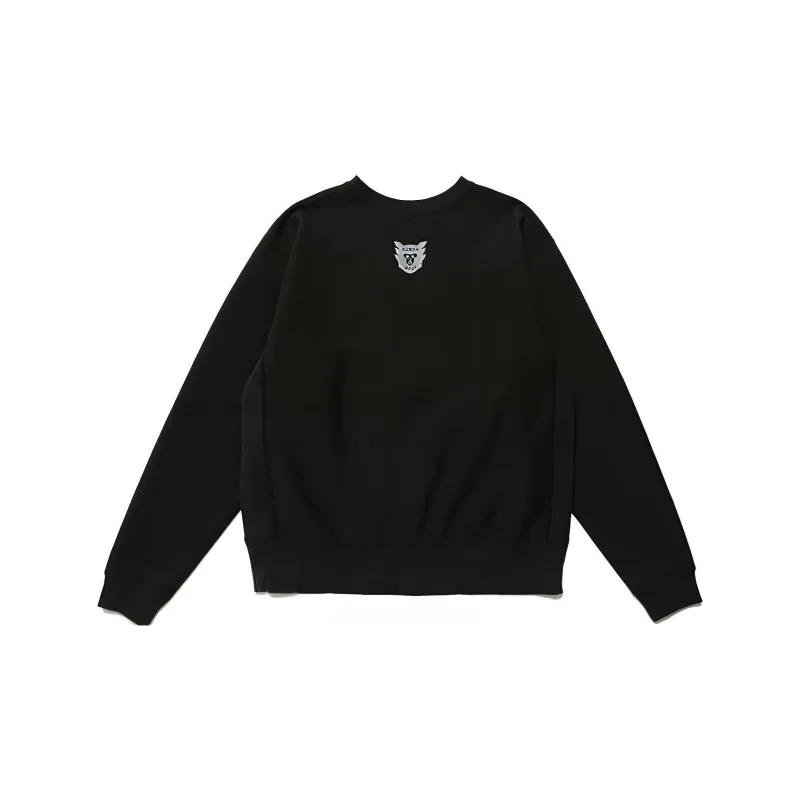 Kaws X HUMAN MADE HUMAN MADE X KAWS Co branded Series Sweatshirts Unisex Black-1