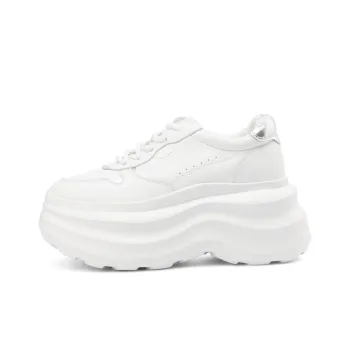 Rosa Bianca Low Top Chunky Sneakers Women's White