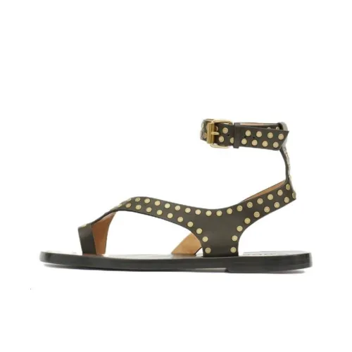 ISABEL MARANT Jiona Studded Leather Sandals