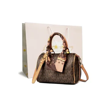 VANDEE PVC Handbag Medium Size Women's Coffee