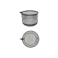 39*35 Fishing Net Head[Silver-Tone Silicone Coated Fabric]-Dries Instantly with A Single Cast
