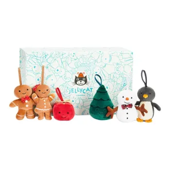 JELLYCAT Christmas Tree Box For Kids Cute And Fun Dolls Plush Doll
