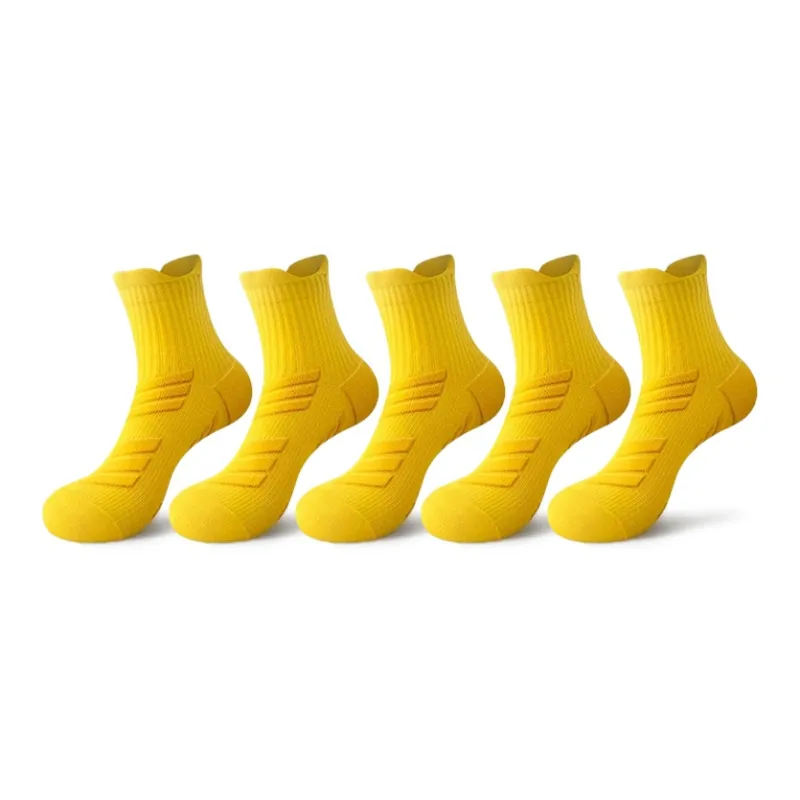 LUOLIAN Mid Calf Socks Unisex 5 Pack-40