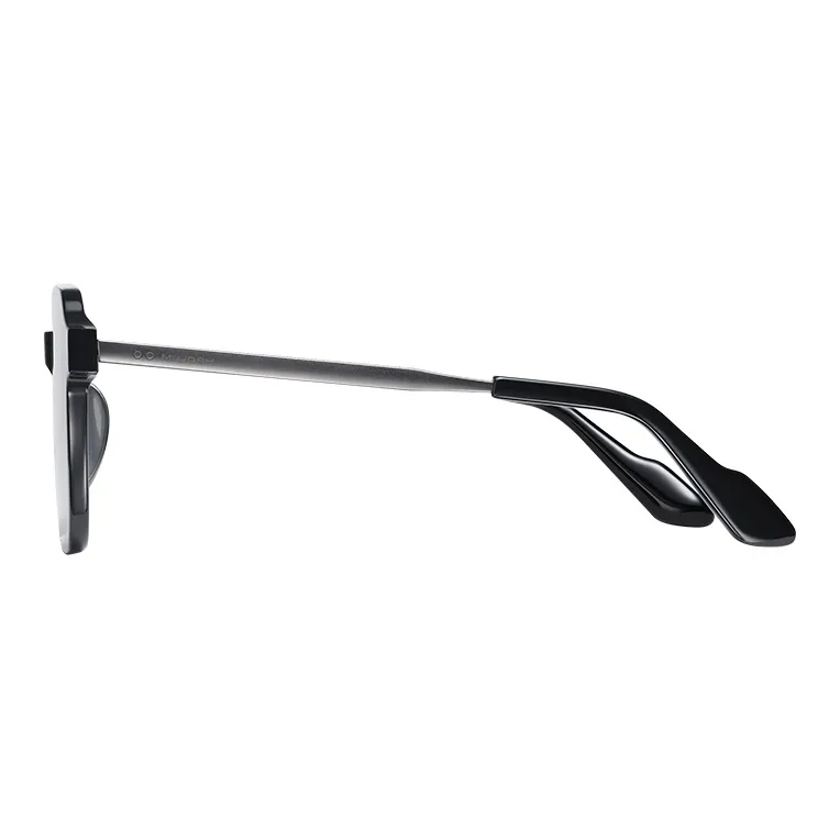 MUJOSH Astral Series Square Oversized Plate Metal Polarized Sunglasses With UV Protection Unisex-4