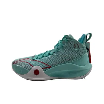 LiNing CJ 1 Cushioning Wear Resistant High Top Basketball Shoes Men's Blue PE Edition