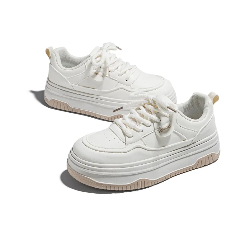 HUANQIU Non-slip Lightweight Low-Top Skateboard Shoes Women's-9