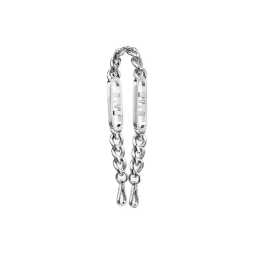 FENDI Shoulder Straps Men's Silver