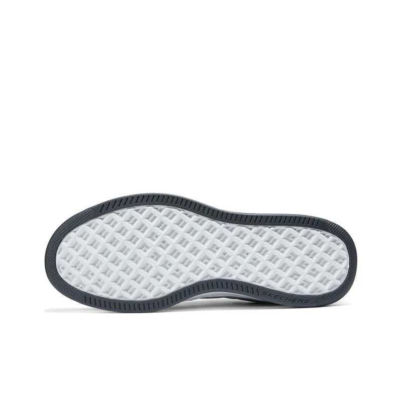Skechers Low Top Skateboard Shoes Men's Gray-5