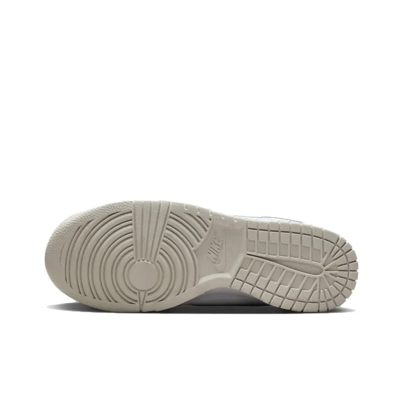 Nike Dunk Low Light Bone Armory Blue Women's-5