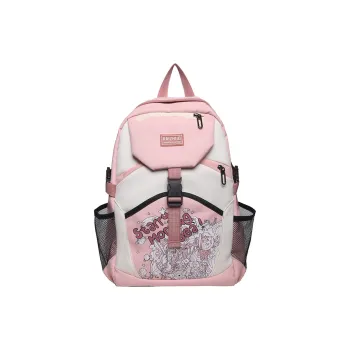 NIGEER Nylon Backpack Regular Women's Pink/Brown/Gray/Blue/Black