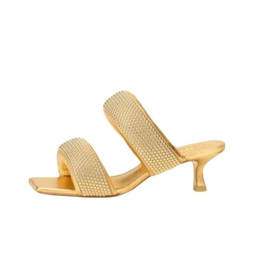 CULT GAIA Slide Slippers Women's Gold