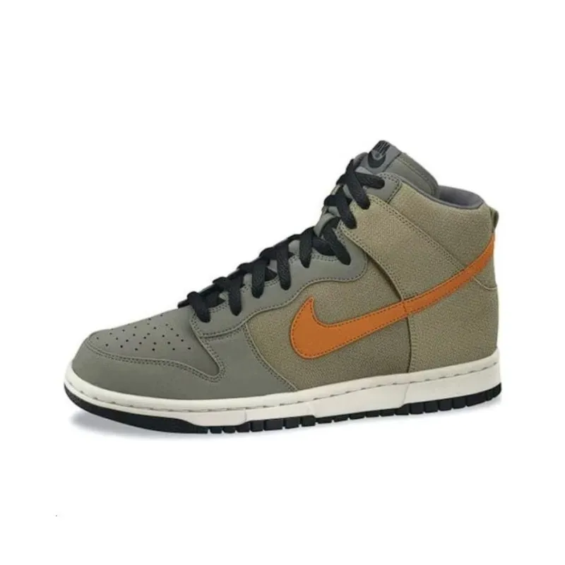 Nike Dunk High Premium Classic Olive Mandarin-0