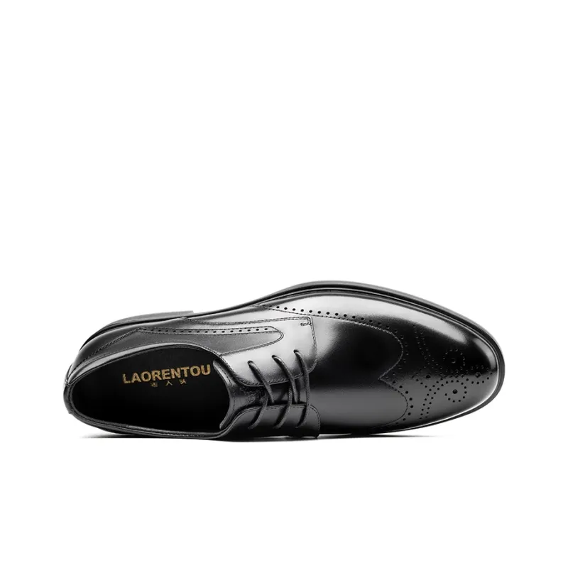 LAORENTOU Dress Shoes Men's Black-3