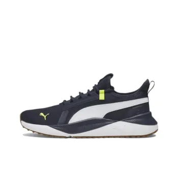 PUMA Pacer Future Street Plus Cushioning Wear-Resistant Low-Top Running Shoes Men's Black