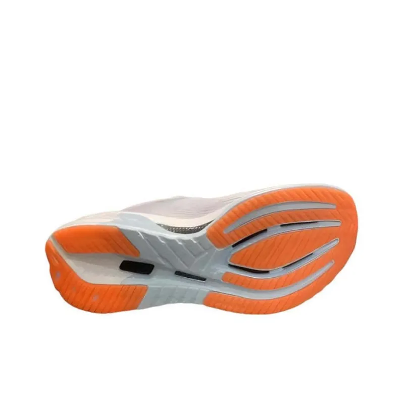 LiNing Furious Rider 7.0 PRO Cushioning Breathable Rebound Low Top Running Shoes Women's White Blue Orange-4