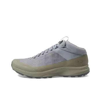 Arcteryx Aerios AURA Gore Te Cushioned Slip Resistant Mid Top Outdoor Shoes Unisex Gray