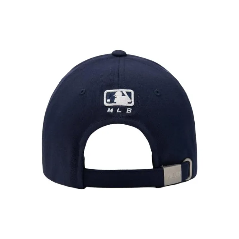 MLB Polyester, Polyurethane, Cotton Baseball Caps Unisex Blue-3