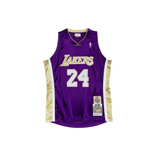 Mitchell Ness Basketball Jerseys Men Purple