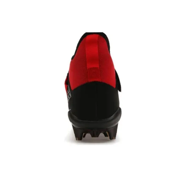 Nike Alpha Menace Pro 2 Slip Resistant, Breathable, Lightweight Soccer Shoes Unisex Red Black-3